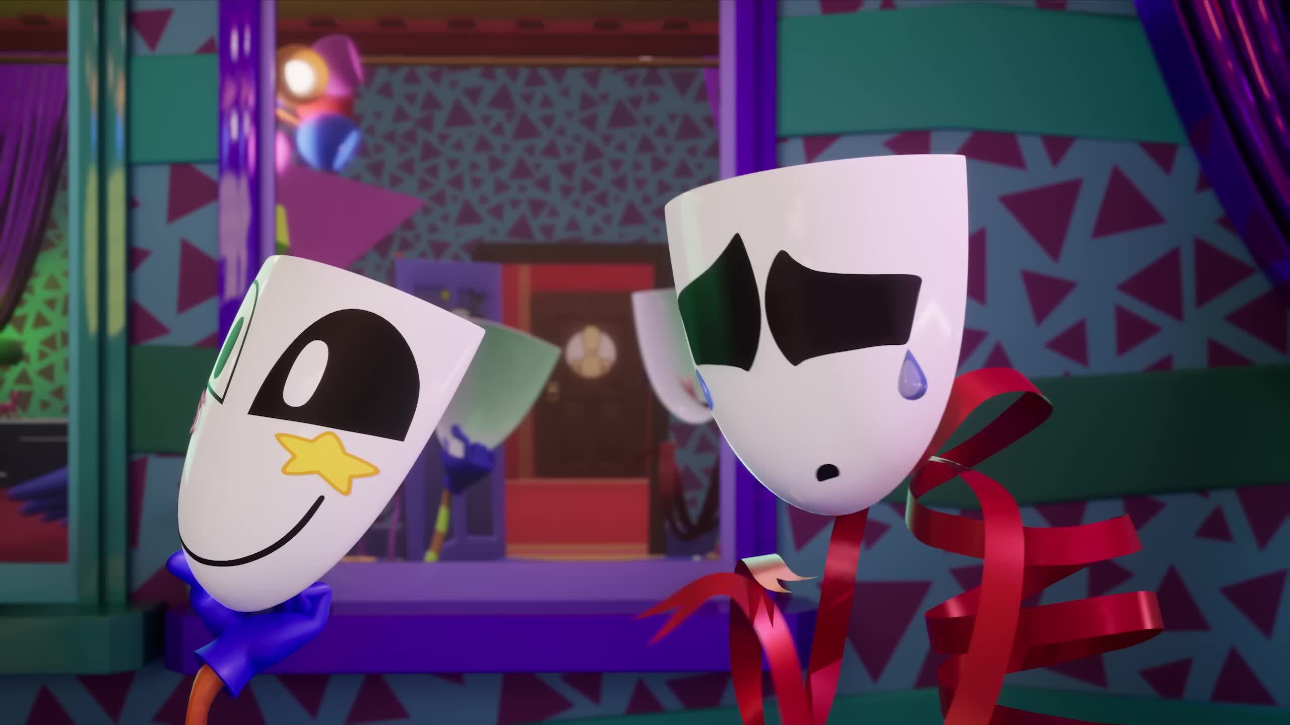 Gangle - a character from the indie web series The Amazing Digital Circus